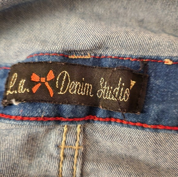 L.A. Denim overalls stripes 10 - Picture 5 of 5
